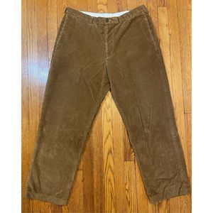 Brooks Brothers Corduroy 346 Pants Men’s size W38 L32 Dark Tan\Brown